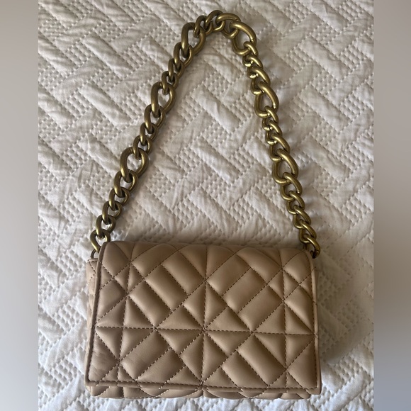 Zara Bags Zara Quilted Chain Strap Shoulder Bag Poshmark